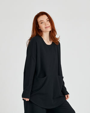 Oversized Annaella Top with pockets! :)