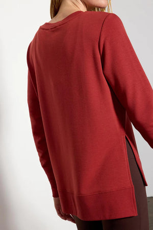 MPG- Serene Side Slit Pullover