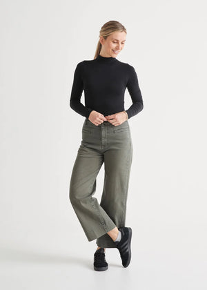 Lux Twill High rise Trouser