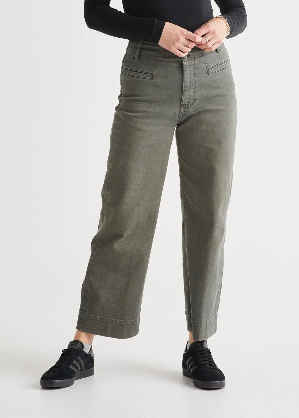 Lux Twill High rise Trouser