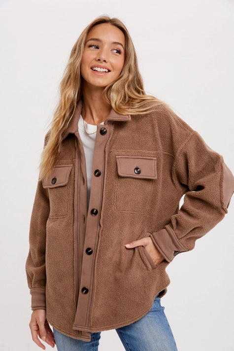 The Cozy Fleece Button Up Jacket