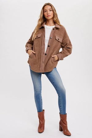 The Cozy Fleece Button Up Jacket