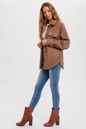 The Cozy Fleece Button Up Jacket