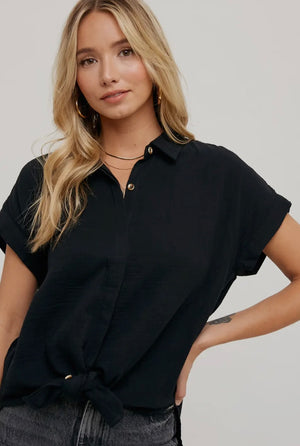 Essential Button Up Cotton Shirt