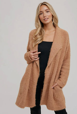 The Fuzzy Sweater Knit Cardigan