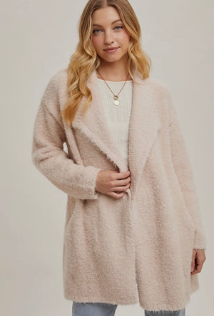 The Fuzzy Sweater Knit Cardigan