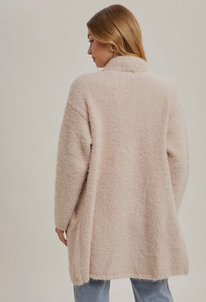 The Fuzzy Sweater Knit Cardigan