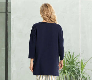 Bamboo French Terry Tunic with Pockets
