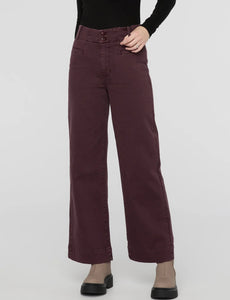 Duer Women Lux Twill High Rise Trouser