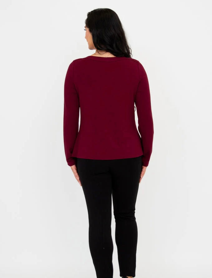 Silhouette Bamboo/Lycra French Terry Top