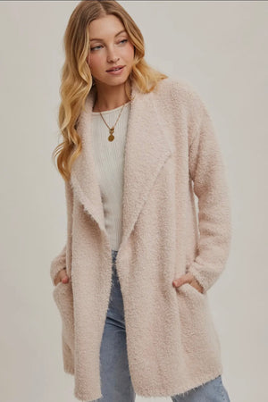 The Fuzzy Sweater Knit Cardigan