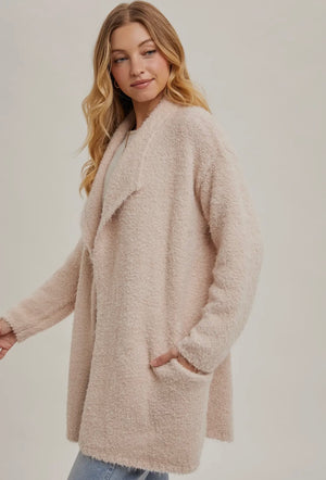 The Fuzzy Sweater Knit Cardigan