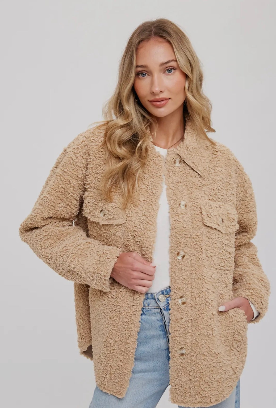 The Boucle Woven Jacket