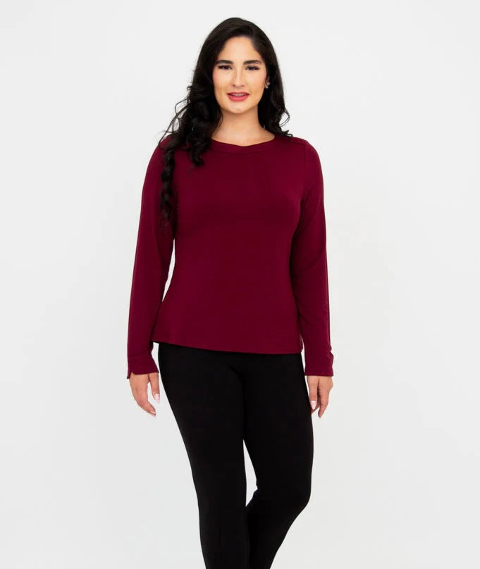 Silhouette Bamboo/Lycra French Terry Top