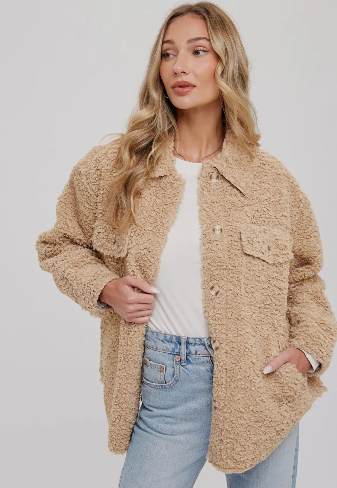 The Boucle Woven Jacket