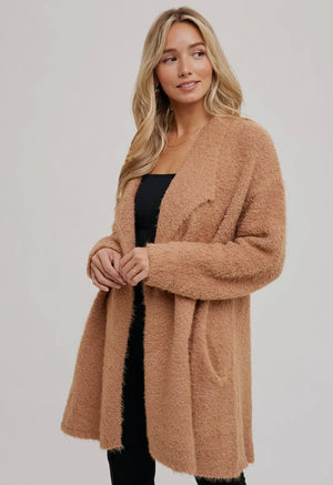 The Fuzzy Sweater Knit Cardigan