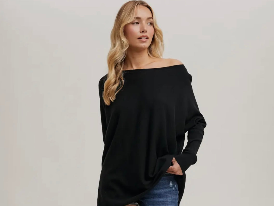 The Flow Boatneck Dolman Tunic