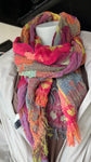 The Crinkle Colourful Scarf