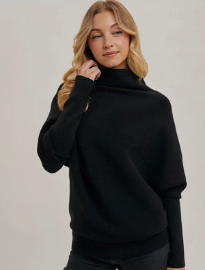 Slouch Neck Dolman Pullover