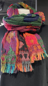 The Crinkle Colourful Scarf