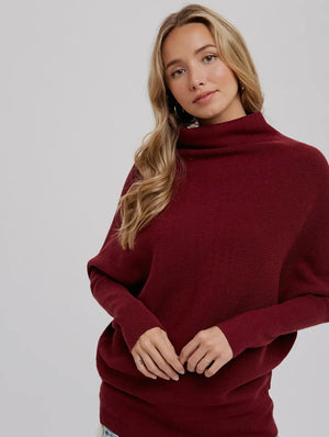 Slouch Neck Dolman Pullover