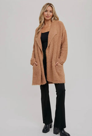 The Fuzzy Sweater Knit Cardigan