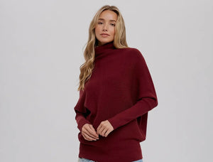 Slouch Neck Dolman Pullover