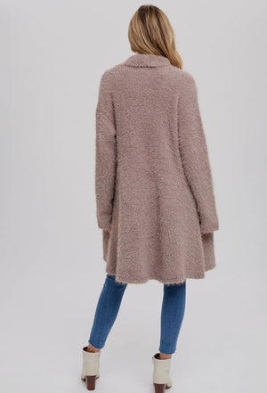 The Fuzzy Sweater Knit Cardigan