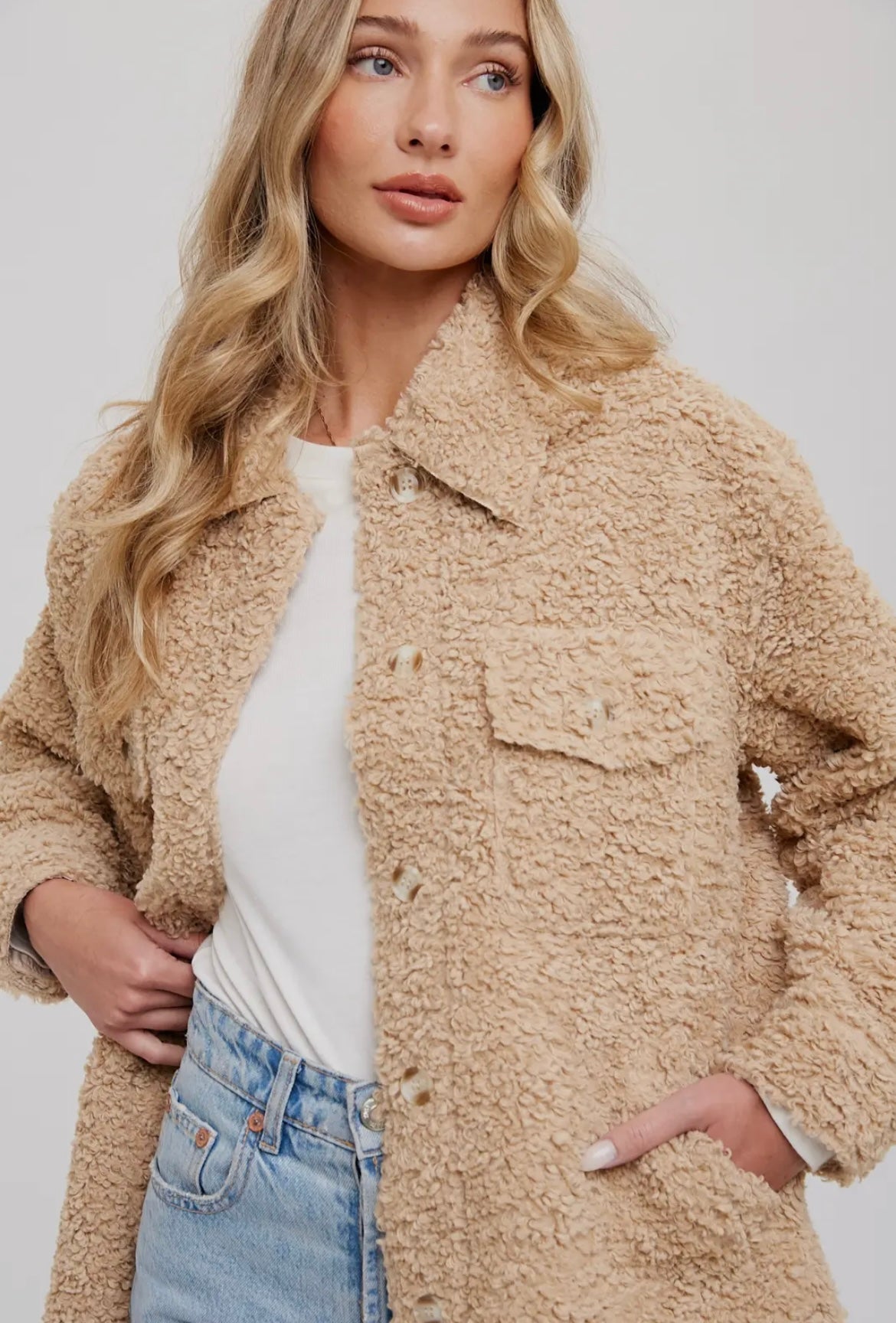 The Boucle Woven Jacket