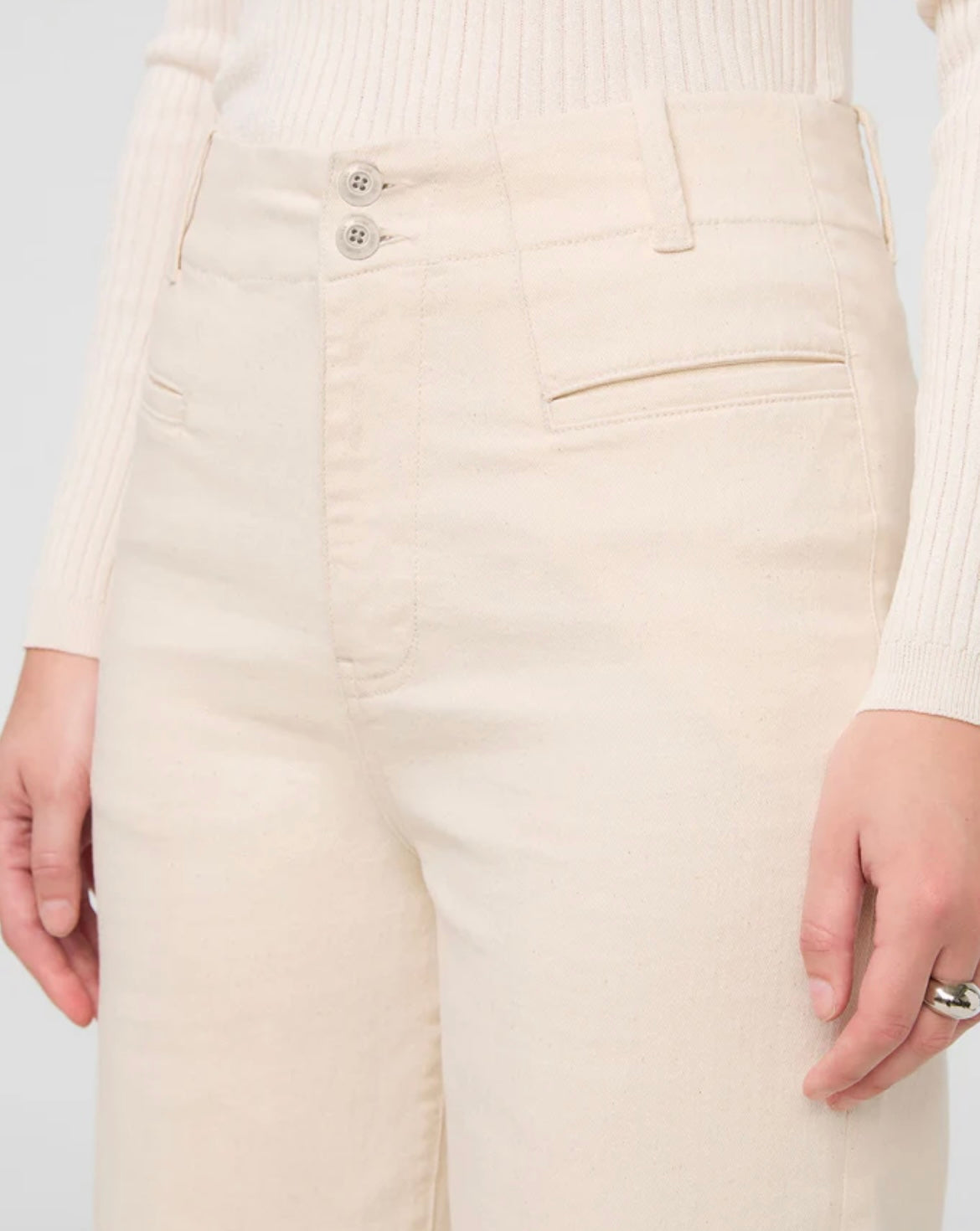 Duer Women Lux Twill High Rise Trouser