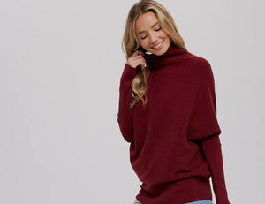 Slouch Neck Dolman Pullover