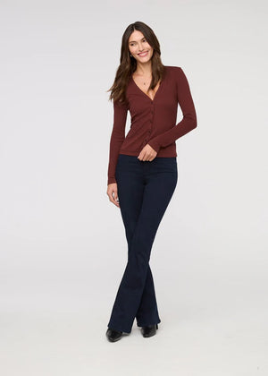 Ribbed Pima Button down