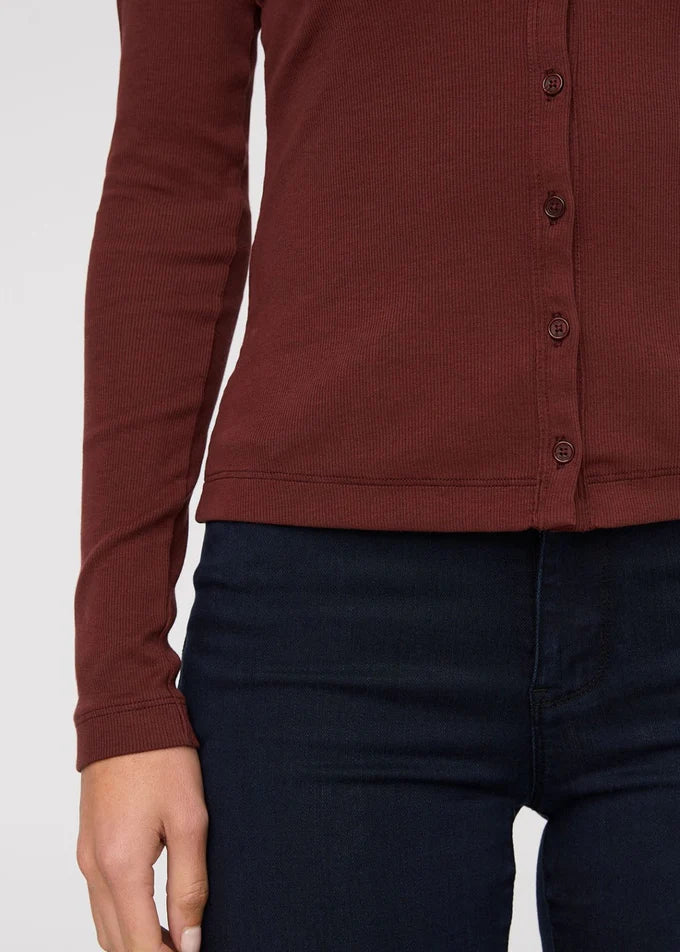 Ribbed Pima Button down
