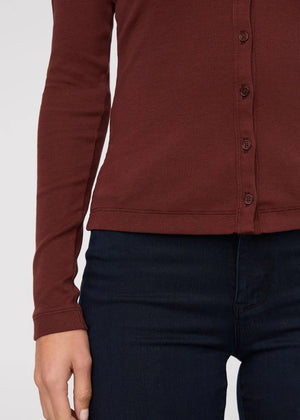 Ribbed Pima Button down
