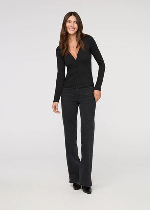 Ribbed Pima Button down