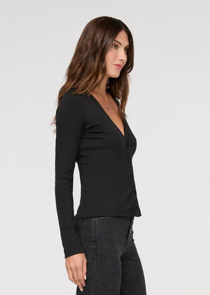 Ribbed Pima Button down