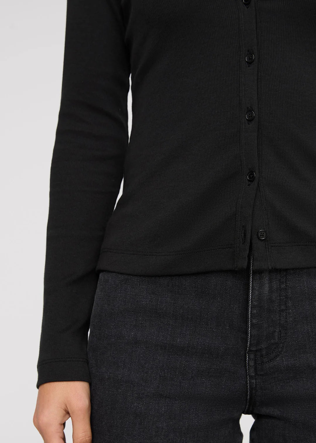 Ribbed Pima Button down