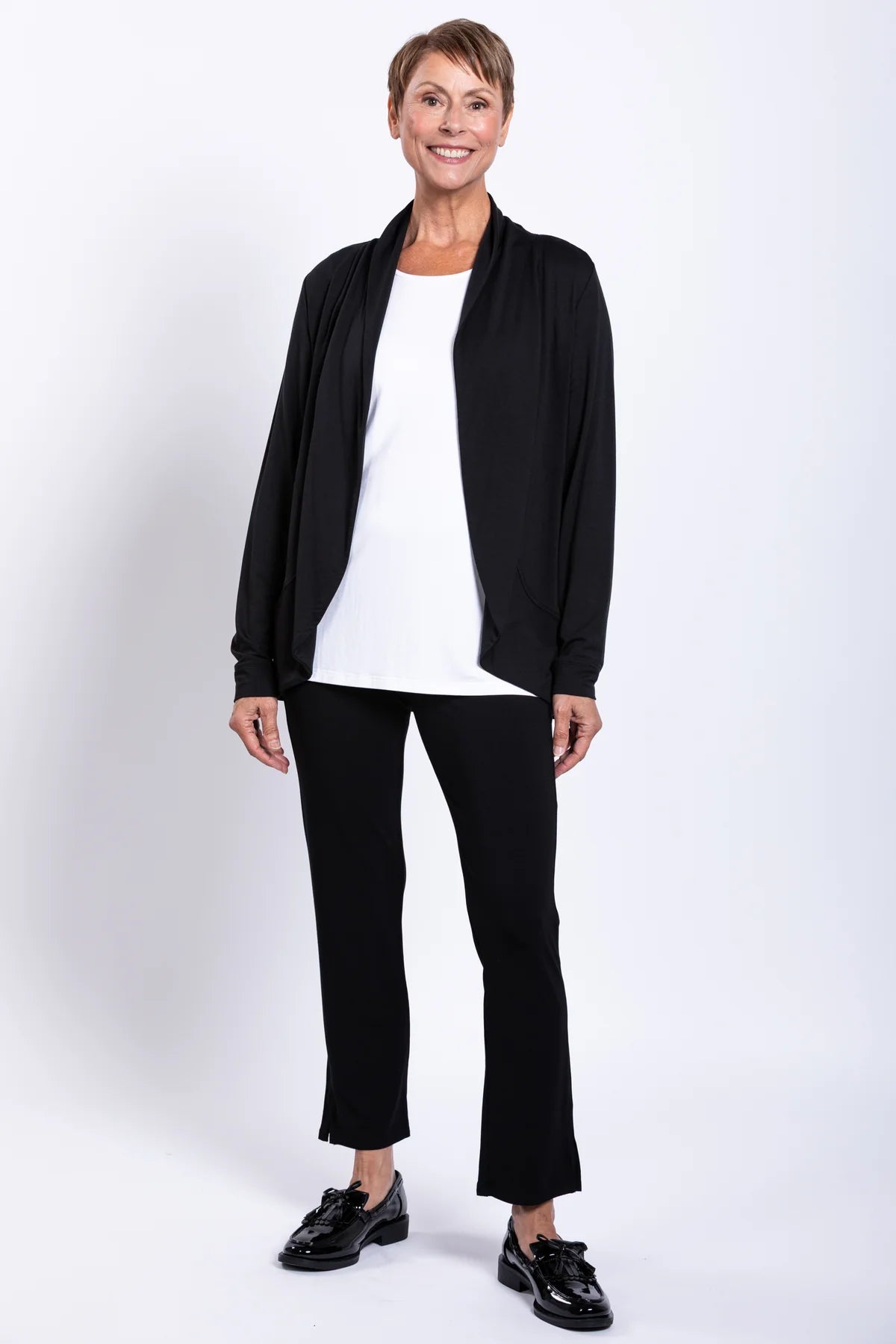 Simmer Cardigan Bamboo French Terry with pockets!