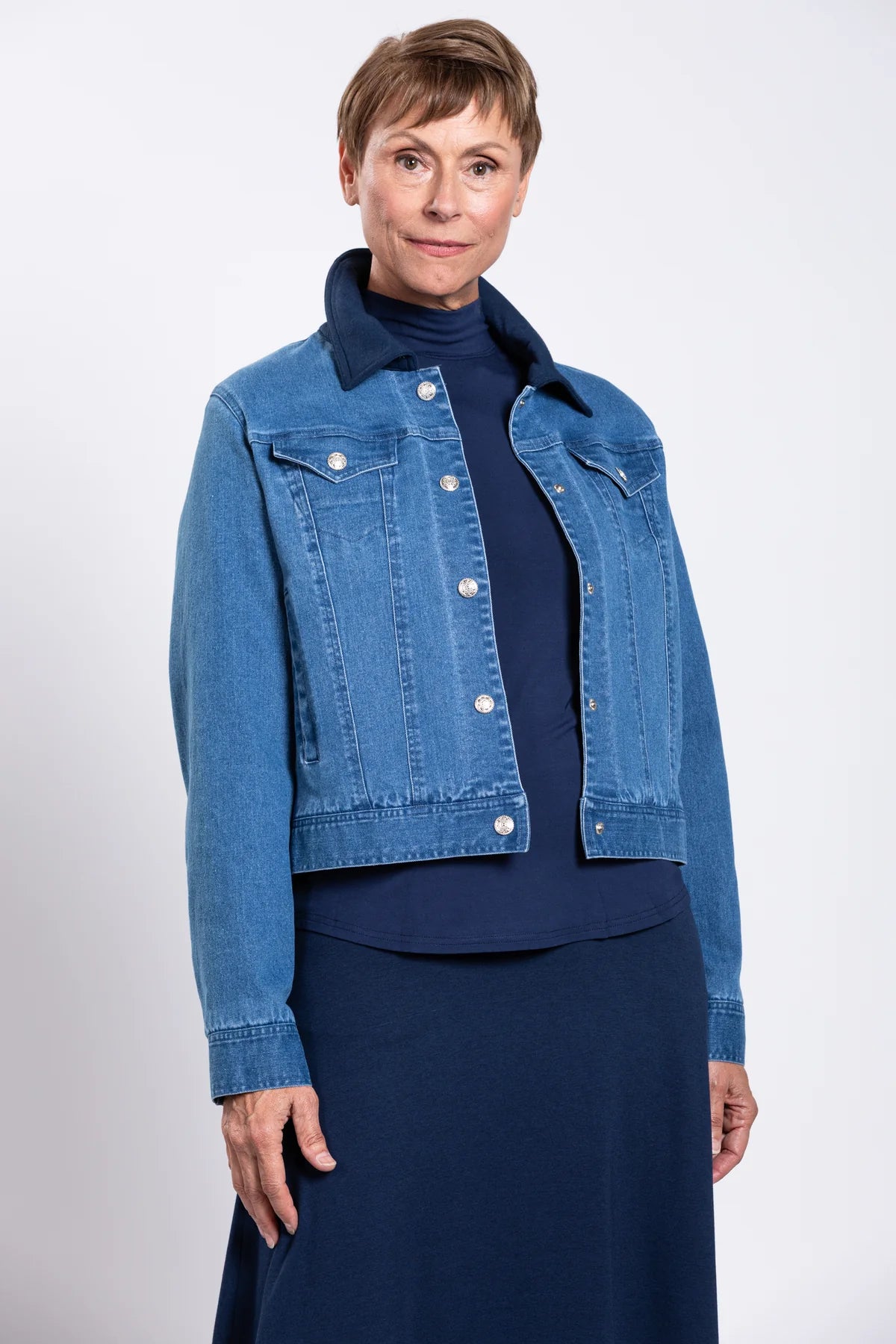 Fleece lined Jean Jacket
