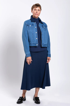 Fleece lined Jean Jacket