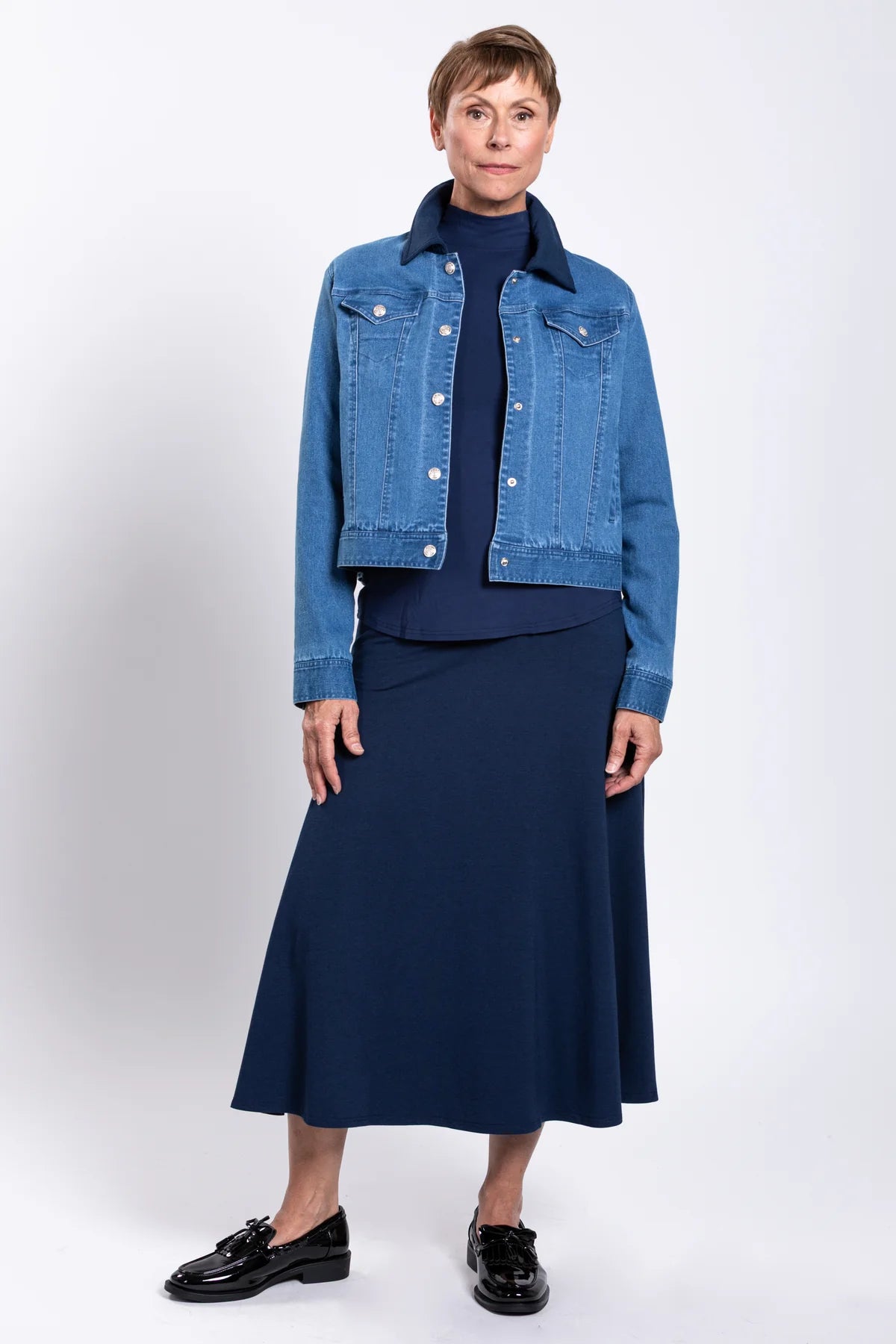 Fleece lined Jean Jacket