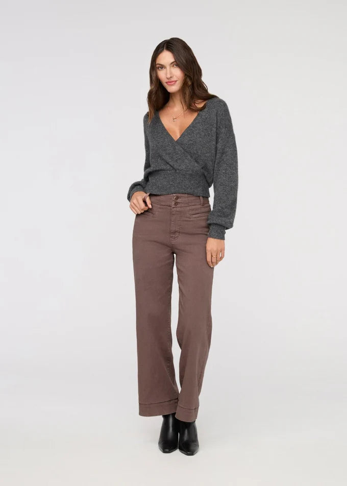 Duer Women Lux Twill High Rise Trouser