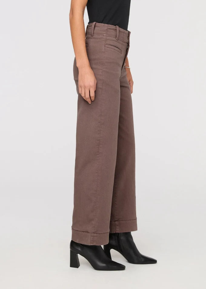 Duer Women Lux Twill High Rise Trouser