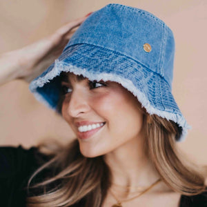 Sunshine Fray Bucket Hat