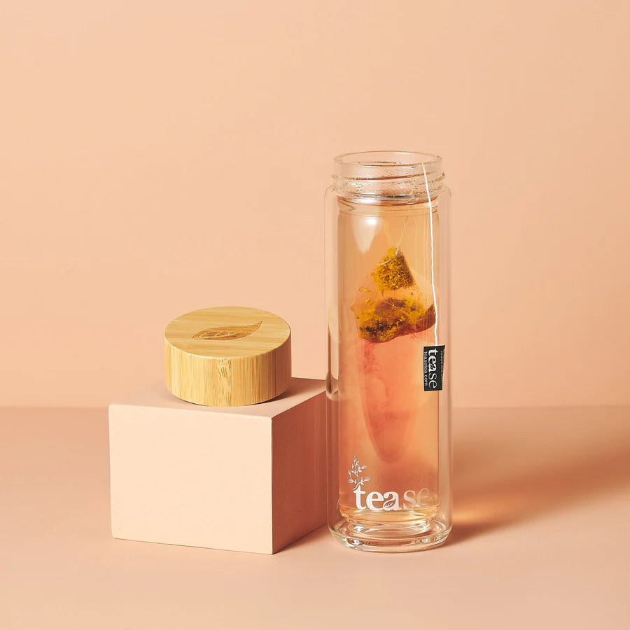 Tease Tea 3-in-1 Tumbler w/Insulated Sleeve Holds up to 450ml/15oz