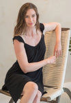 Ruffled Sleeveless Gathered Dress with pockets!