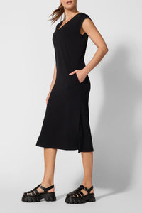 Cozy Fleece Sleeveless Maxi Dress