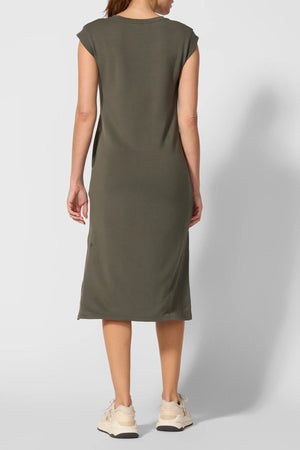 Cozy Fleece Sleeveless Maxi Dress