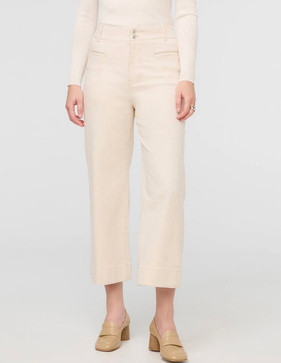 Lux Twill High rise Trouser