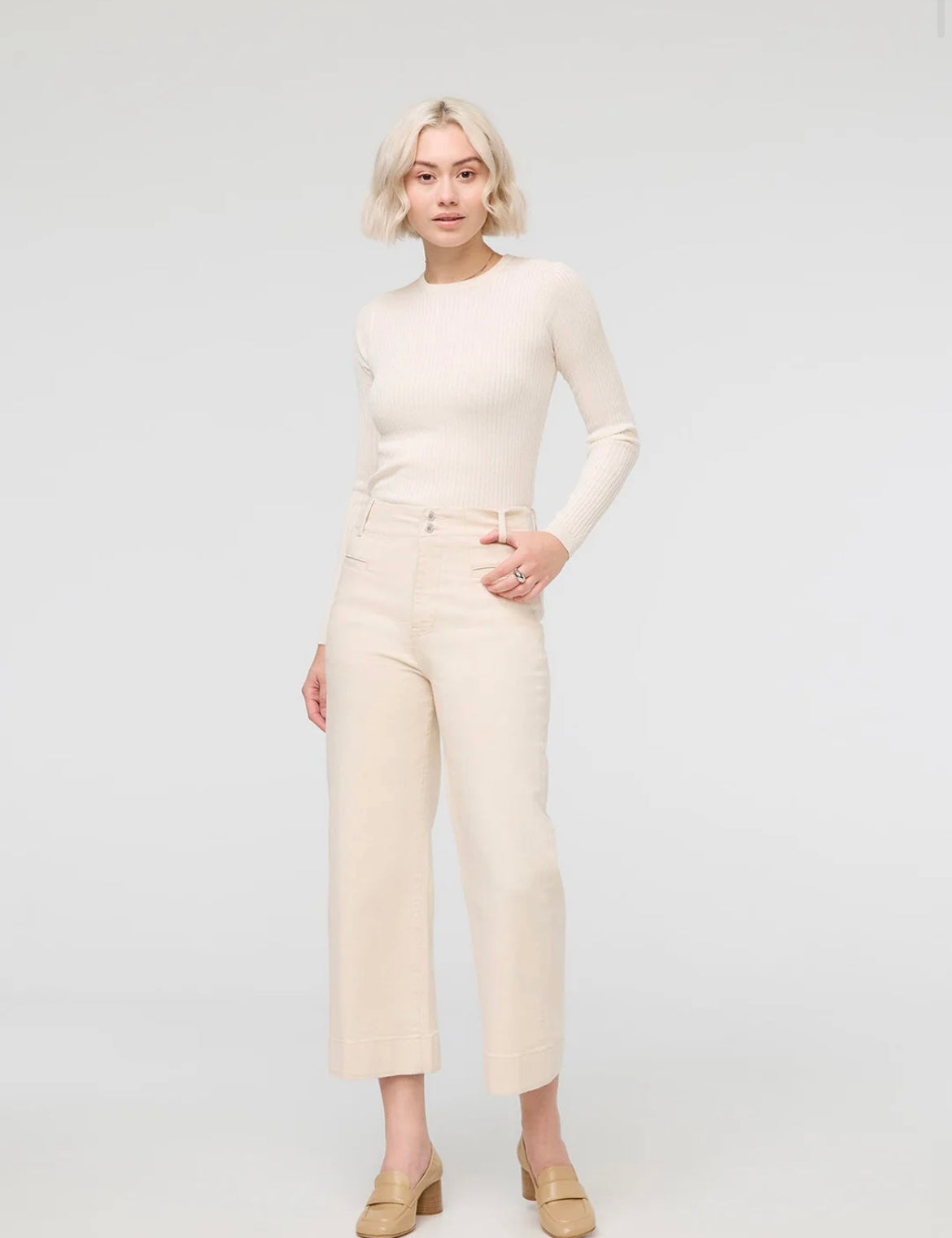 Lux Twill High rise Trouser